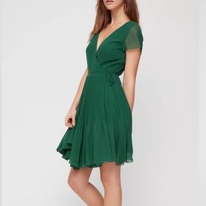 Aritzia Wilfred Beaune Dress in Botany